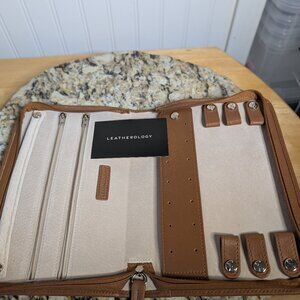 Letherology Large Travel Jewelry Case